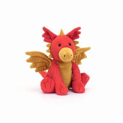 Jellycat Darvin Dragon New Zealand | IKZDR7059